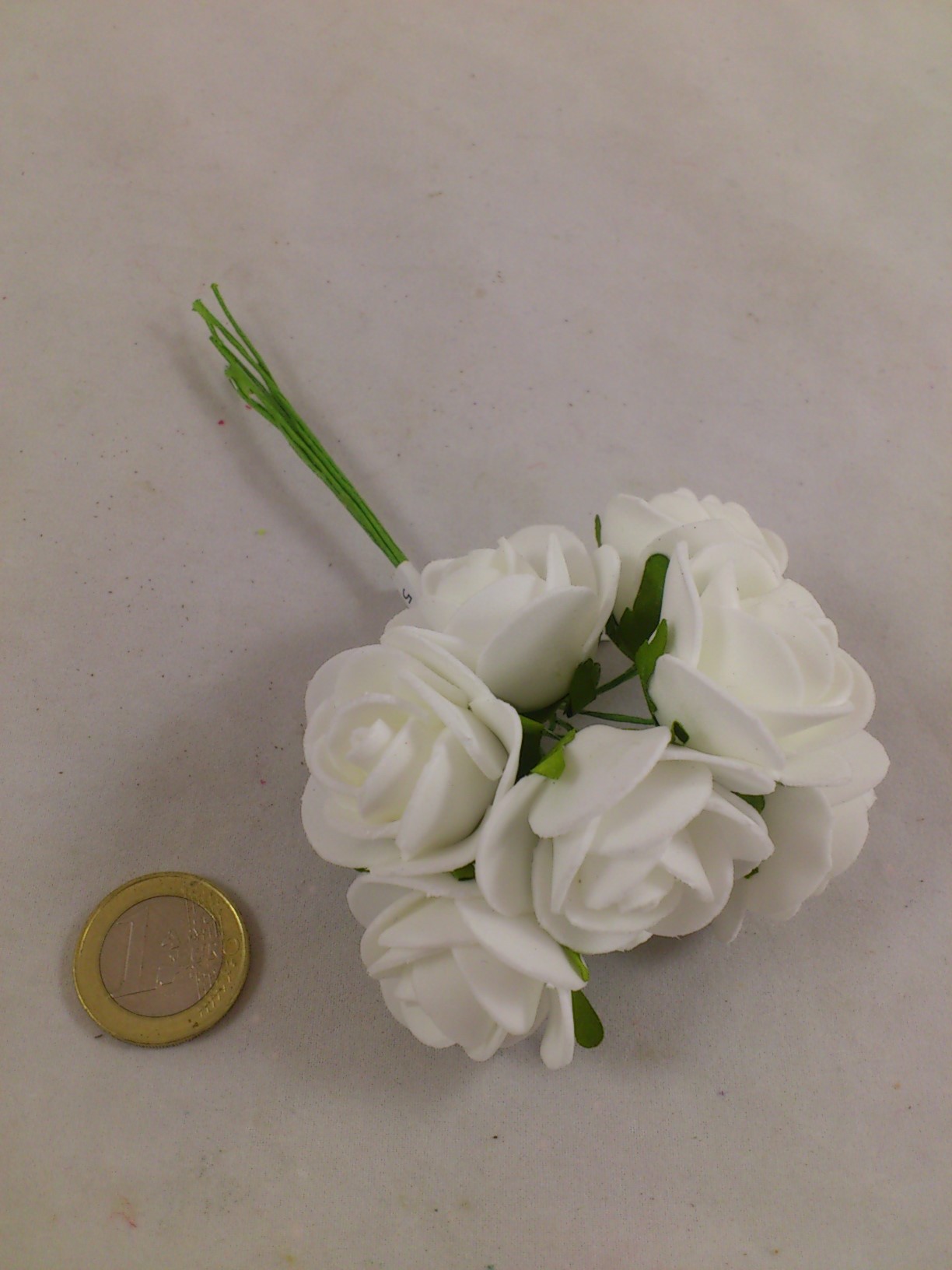 Foam medi rose 3 cm white (7 p.)